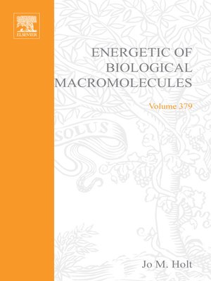 cover image of Energetics of Biological Macromolecules, Part D